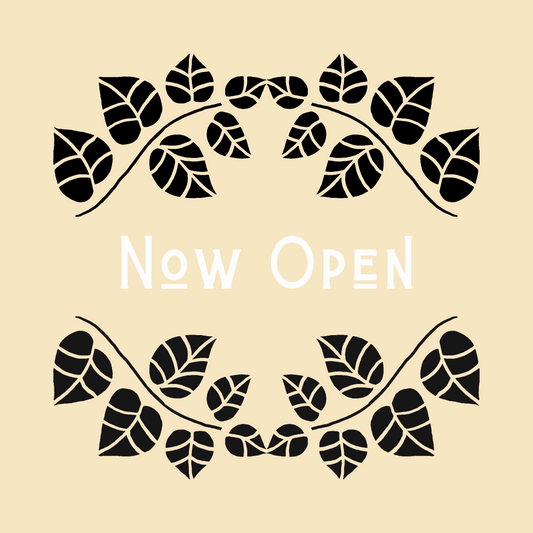 We are now open for business