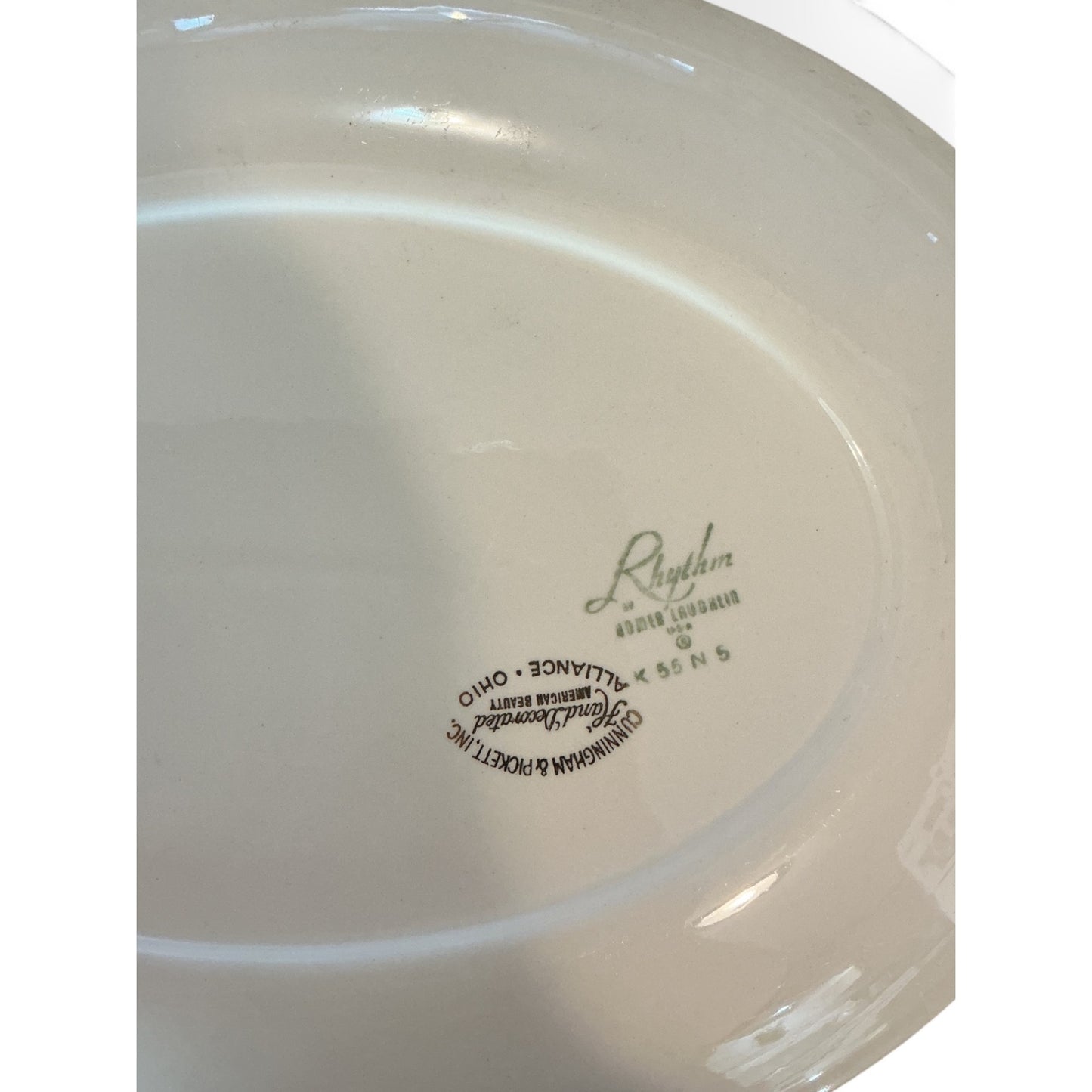 Cunningham & Pickett Rose Pattern Dinnerware Set - 7" 8" 11.25" Plates - Vintage China Collectible Tableware