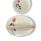 Cunningham & Pickett Rose Pattern Dinnerware Set - 7" 8" 11.25" Plates - Vintage China Collectible Tableware