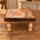 Handmade Fall Pumpkin Wood Pedestal Riser Rustic Autumn Farmhouse Decor Stand