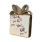 Rustic Wood Coffee Block Sign How Do You Like Your Coffee With You Burlap Bow