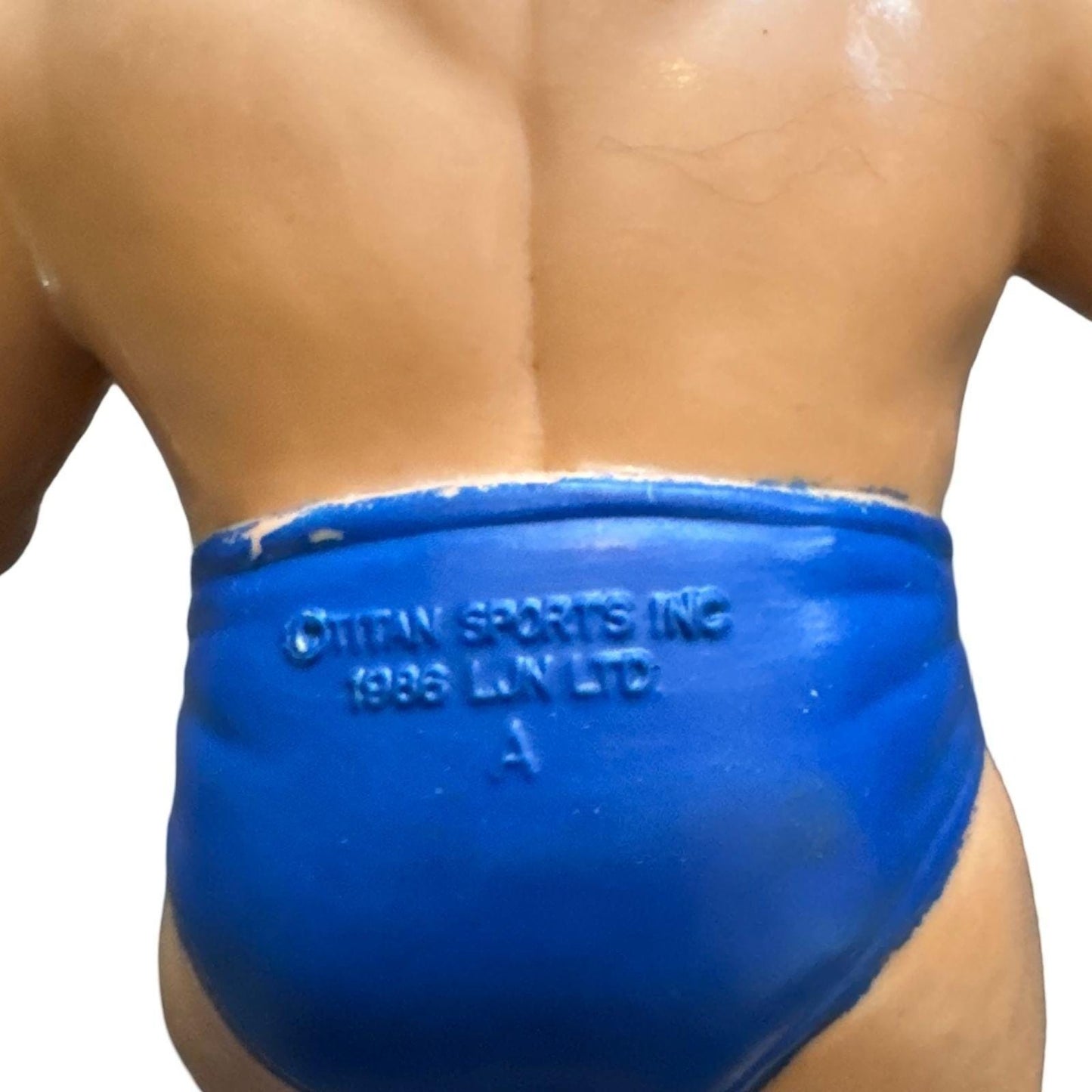 Vintage 1986 Bruno Sammartino Wrestling Figure Titan Sports Inc Rubber WWF 8"