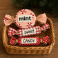 Handmade Christmas Bowl Filler Candy Decor Set Of 3 By Basket Case Designs LLC