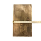 Personalized Wood Sign, Custom Wording & Font, Distressed Walnut and White Wall Decor, 16 x 9.25 Inches