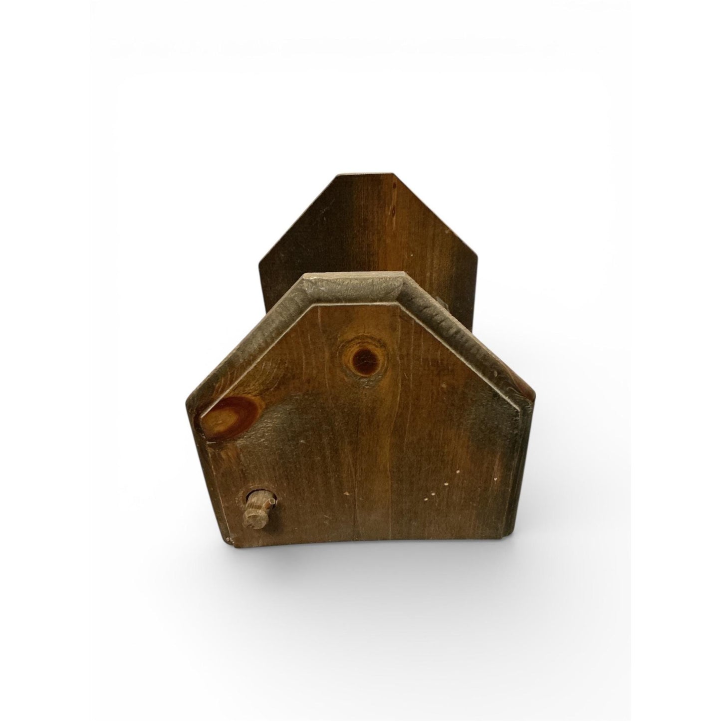 Vintage Wooden Mail Holder Desk Organizer By Knock On Wood California