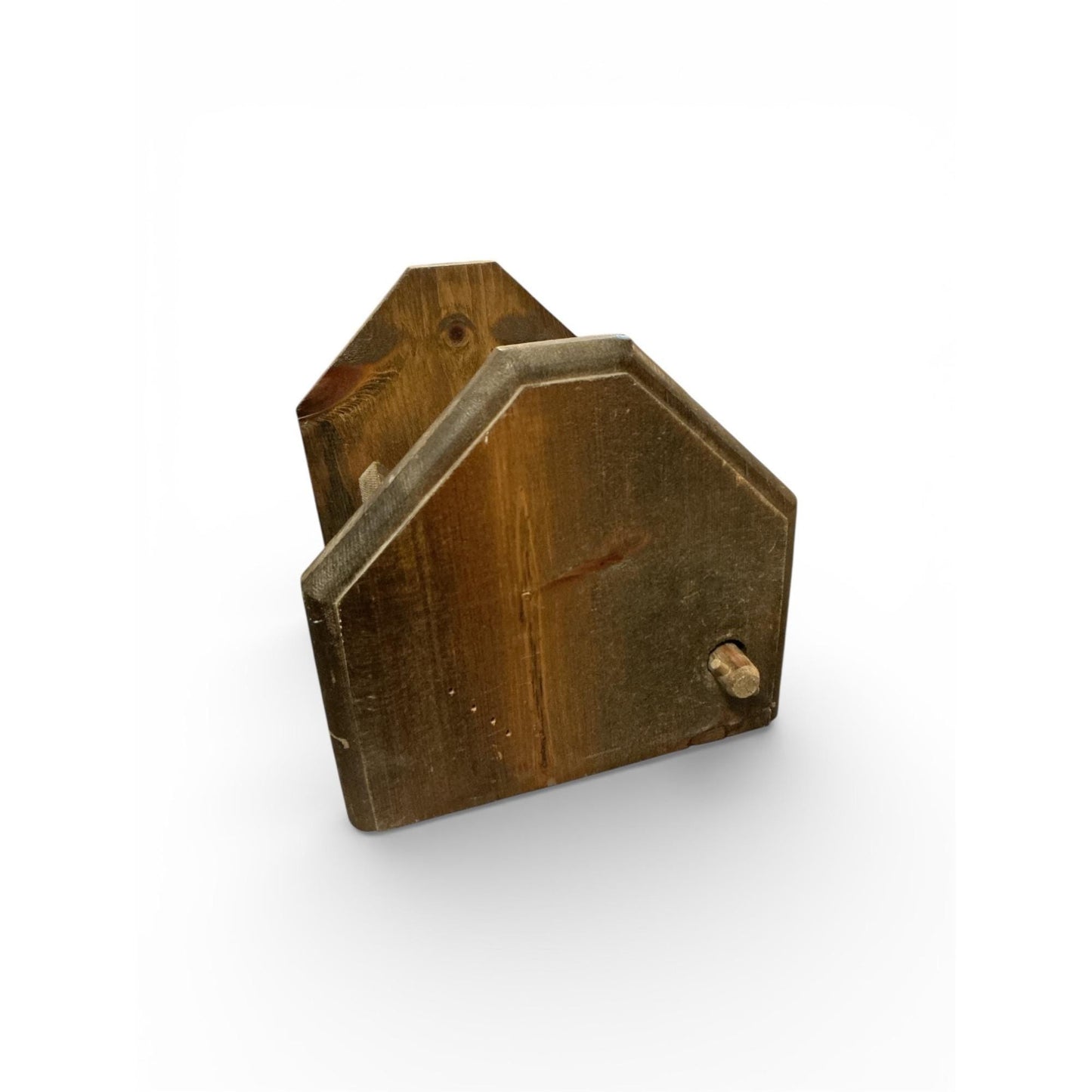 Vintage Wooden Mail Holder Desk Organizer By Knock On Wood California