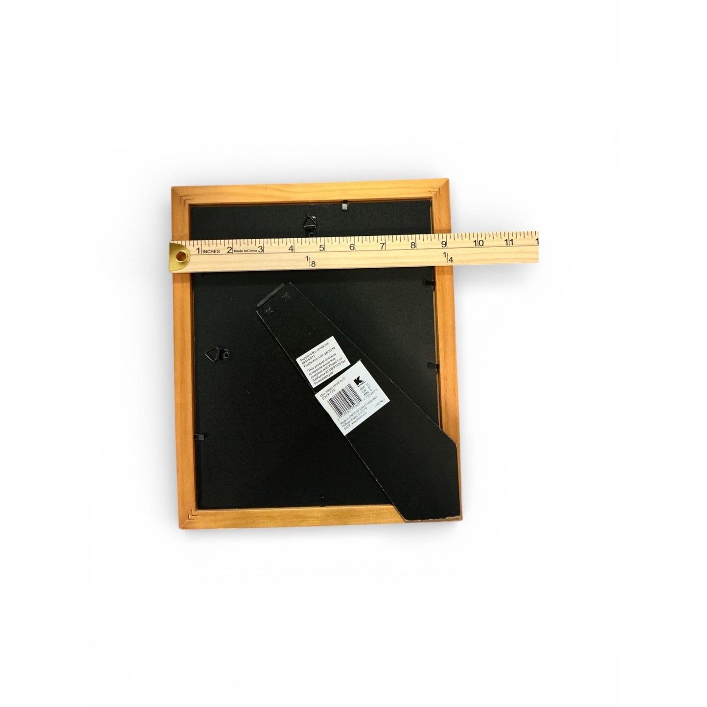 Set Of 3 Vintage Kmart Wooden Photo Frames 11" X 9.25" Display Horizontal Or Vertical