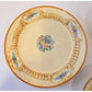 Vintage Maruhon Ware Hand Painted Japan Plates With Floral Design Set Of 3