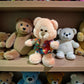Vintage 1990s Dan Brechner Hawaiian Shirt Teddy Bear Plush Toy 16" Tall