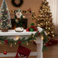 Vintage 1889 Santa Claus Figurine By Christmas Reproductions Inc Made In Korea 5" Tall Green & Red
