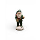 Vintage 1889 Santa Claus Figurine By Christmas Reproductions Inc Made In Korea 5" Tall Green & Red