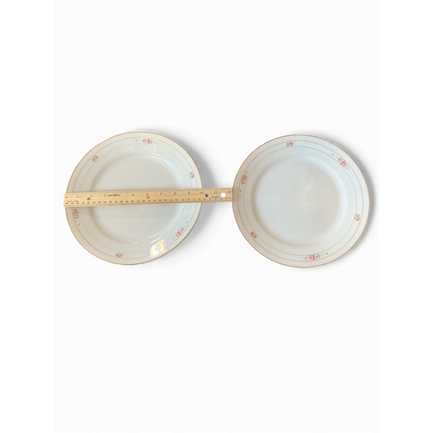 Vintage Noritake China Floral Pattern Plates & Bowls Set Of 6