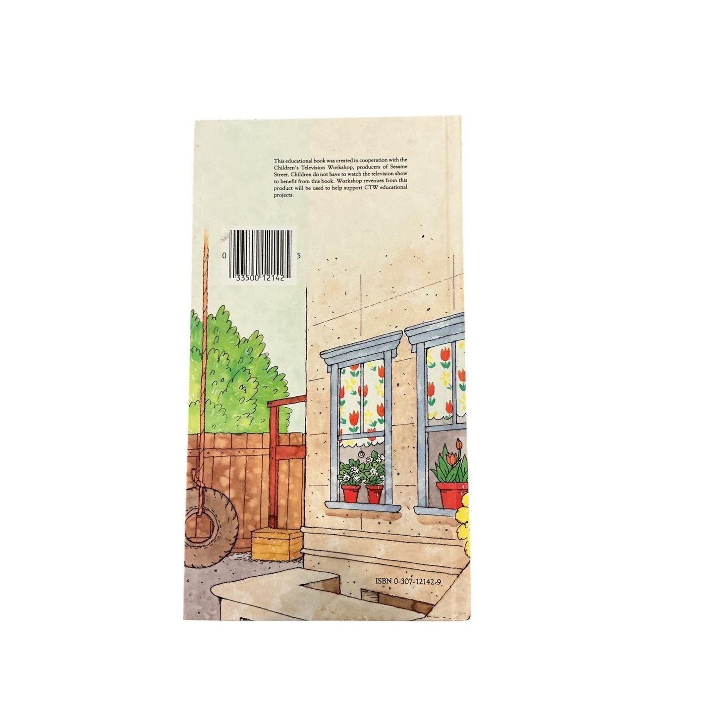 Inside Sesame Street A Golden Sturdy Book Big Bird Vintage 1986 0-307-12142-9