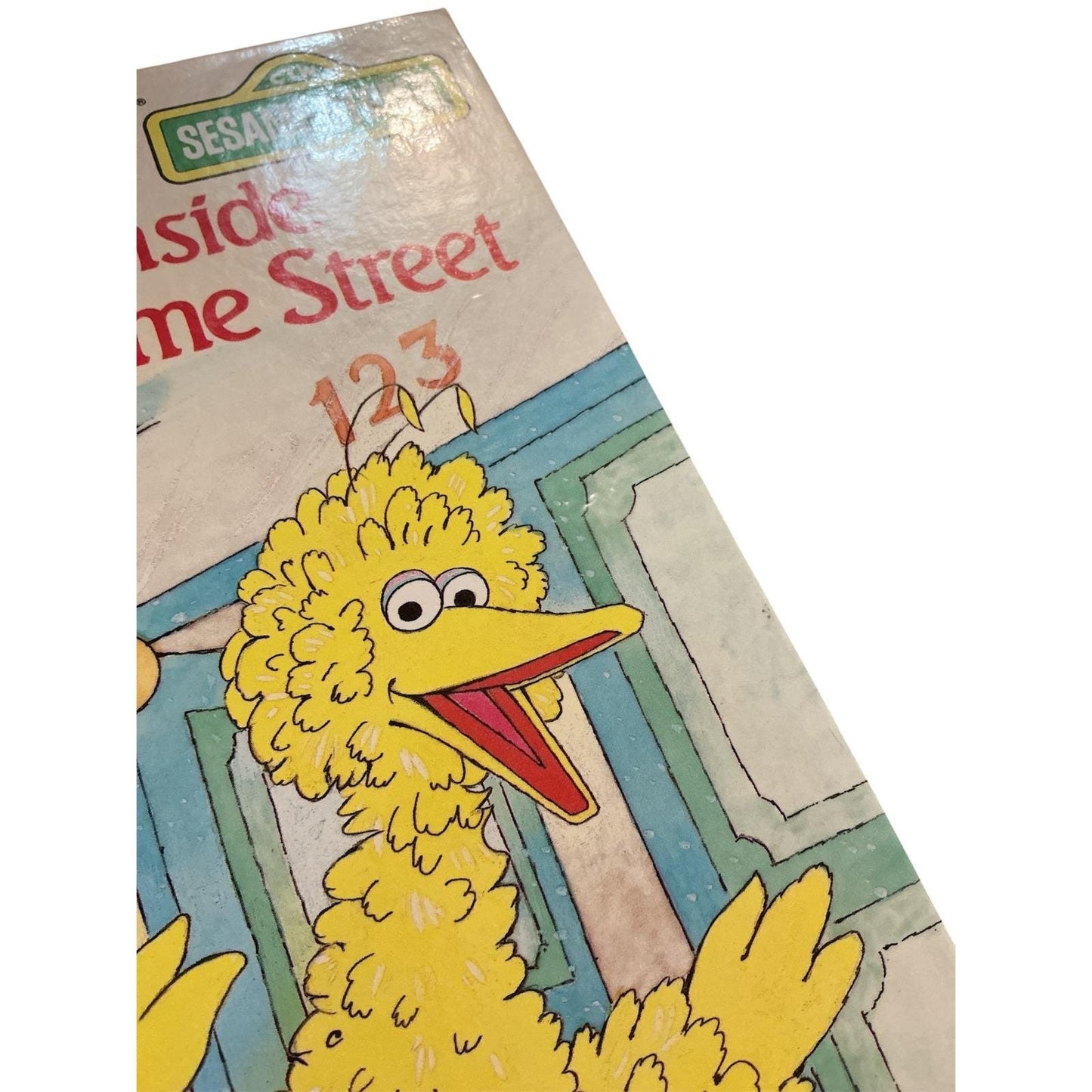 Inside Sesame Street A Golden Sturdy Book Big Bird Vintage 1986 0-307-12142-9