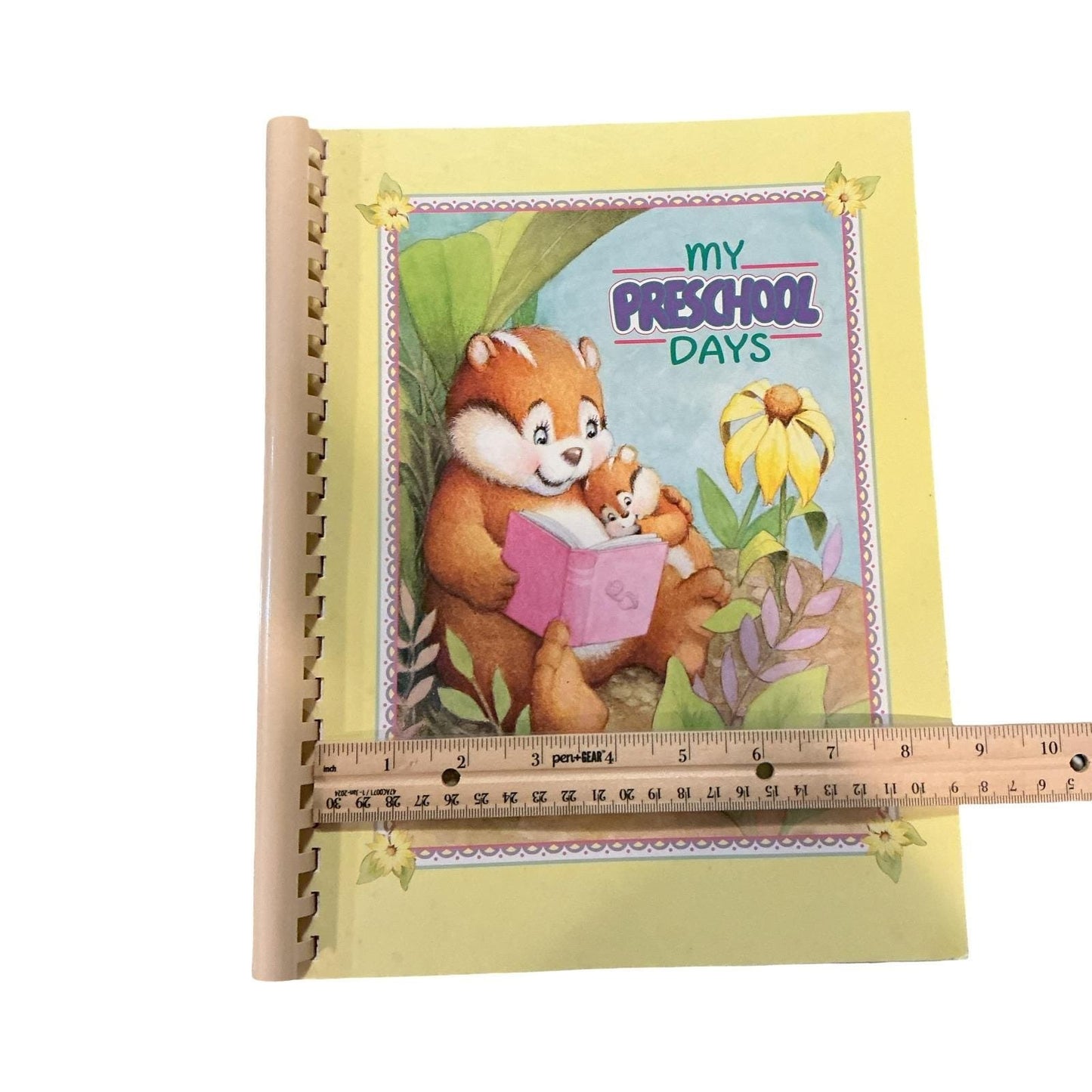 My Preschool Days Memory Book Journal Keepsake Baby Toddler Child Record Rare