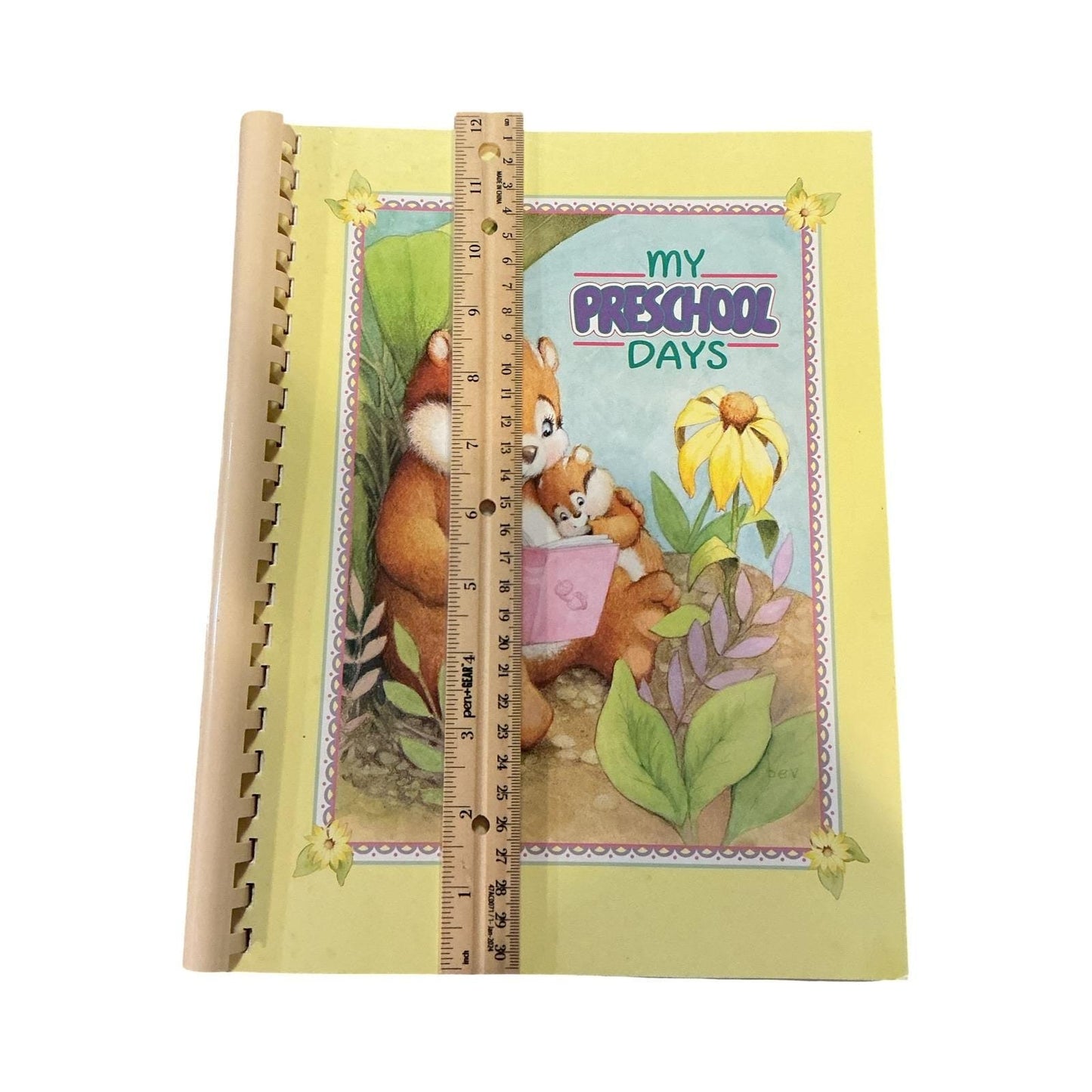 My Preschool Days Memory Book Journal Keepsake Baby Toddler Child Record Rare