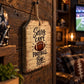 Rustic Wood Football Sign Sorry Cant Football Bye Sports Decor Man Cave Art