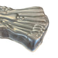 Wilton Holly Hobbie Vintage 1975 Aluminum Cake Pan 502-194 Silver Retro Baking