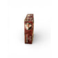 Jolly Santa 5-Piece Christmas Coaster Set With Sleigh Holder