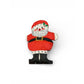 Vintage Handmade Santa Door Hanging, Polka Dot Fabric