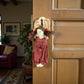 House Of Lloyd 1993 Upsy Daisy Door Knobber Vintage Cloth Rag Doll 16" Burgundy & Cream