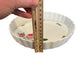 Christineholm Porcelain Quiche Tart Pan Pink Rose Floral Fluted Ceramic Baker