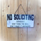 Do Not Disturb Sign - Do Not Ring Doorbell - No Soliciting Signs Funny - Front Door Sign - Front Door Decor - Wooden Porch Sign - Wood Sign