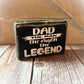 Dad The Man The Myth The Legend - Funny Dad Sign - Gifts For Him - Man Cave Decor - Funny Gifts For Him - Gifts Under 20 - Fathers Day Sign