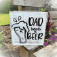 Custom Gifts For Him - Custom Man Cave Decor - Gifts Under 20 - Fathers Day Gift - Father's Day Sign - Wood Bar Sign - Funny Wooden Dad Sign