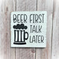 Father's Day Sign - Father's Day Gift - Man Cave Decor - Funny Beer Sign - Funny Bar Decor - Handmade Wooden Sign - Gifts For Him Under 20