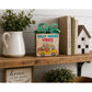 Silly Goose Vibes Rustic Wood Block Sign Distressed Farmhouse Decor Teal Bow