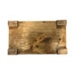 Handmade Wooden Fall Riser Pumpkin Birdhouse Decoupage Rustic Farmhouse 16x9.25