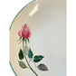 Cunningham & Pickett Rose Design Bowls Set Of 5 Hand-Painted Pink Floral Vintage Ceramic Dishware