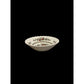 Churchill Kashmir Floral Stoneware Bowl, Scalloped Edge (6.5")